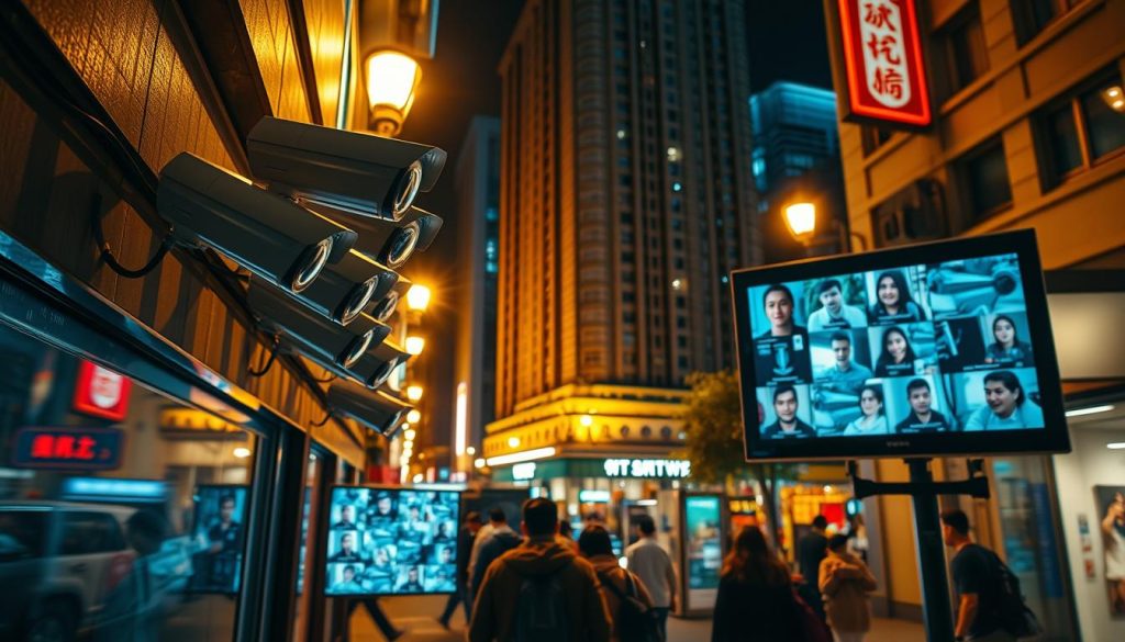 real-world applications of security cameras