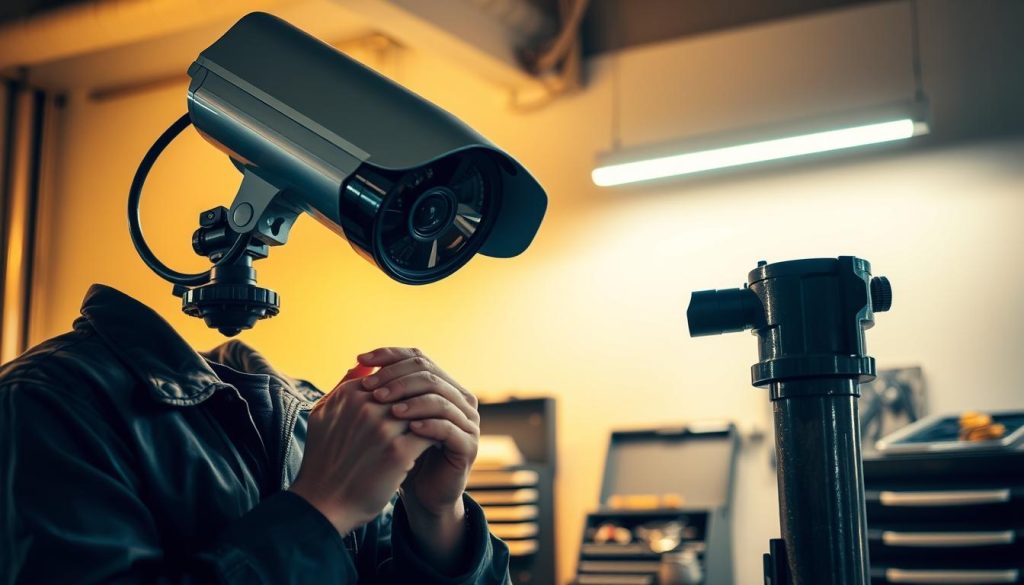 security camera maintenance