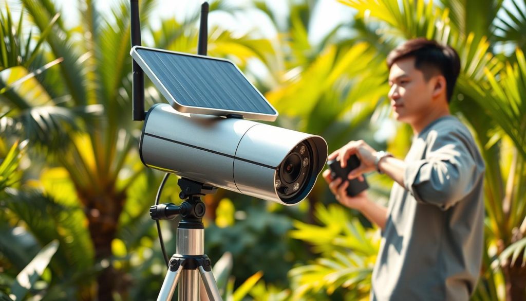 solar-powered cameras