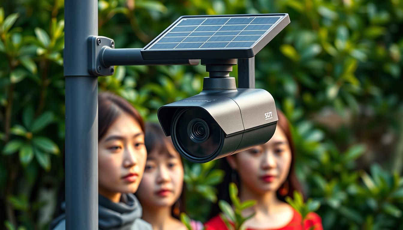 solar powered outdoor cctv