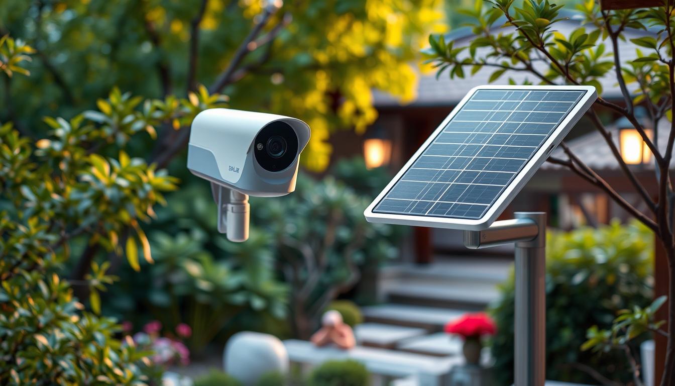 solar-powered security
