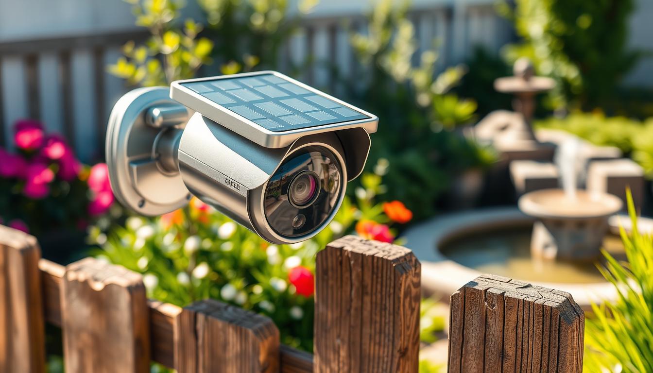 solar-powered security cameras