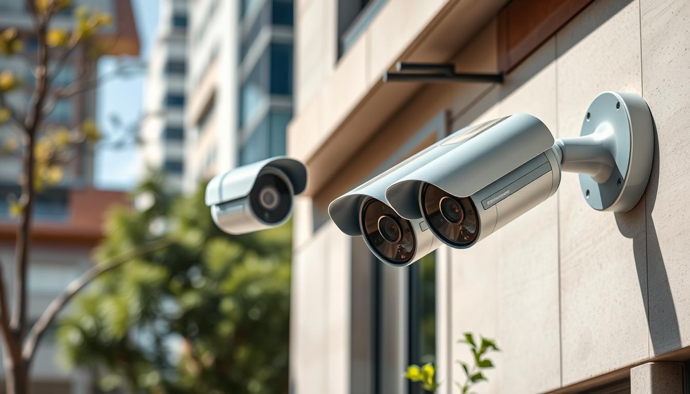 solar-powered security cameras