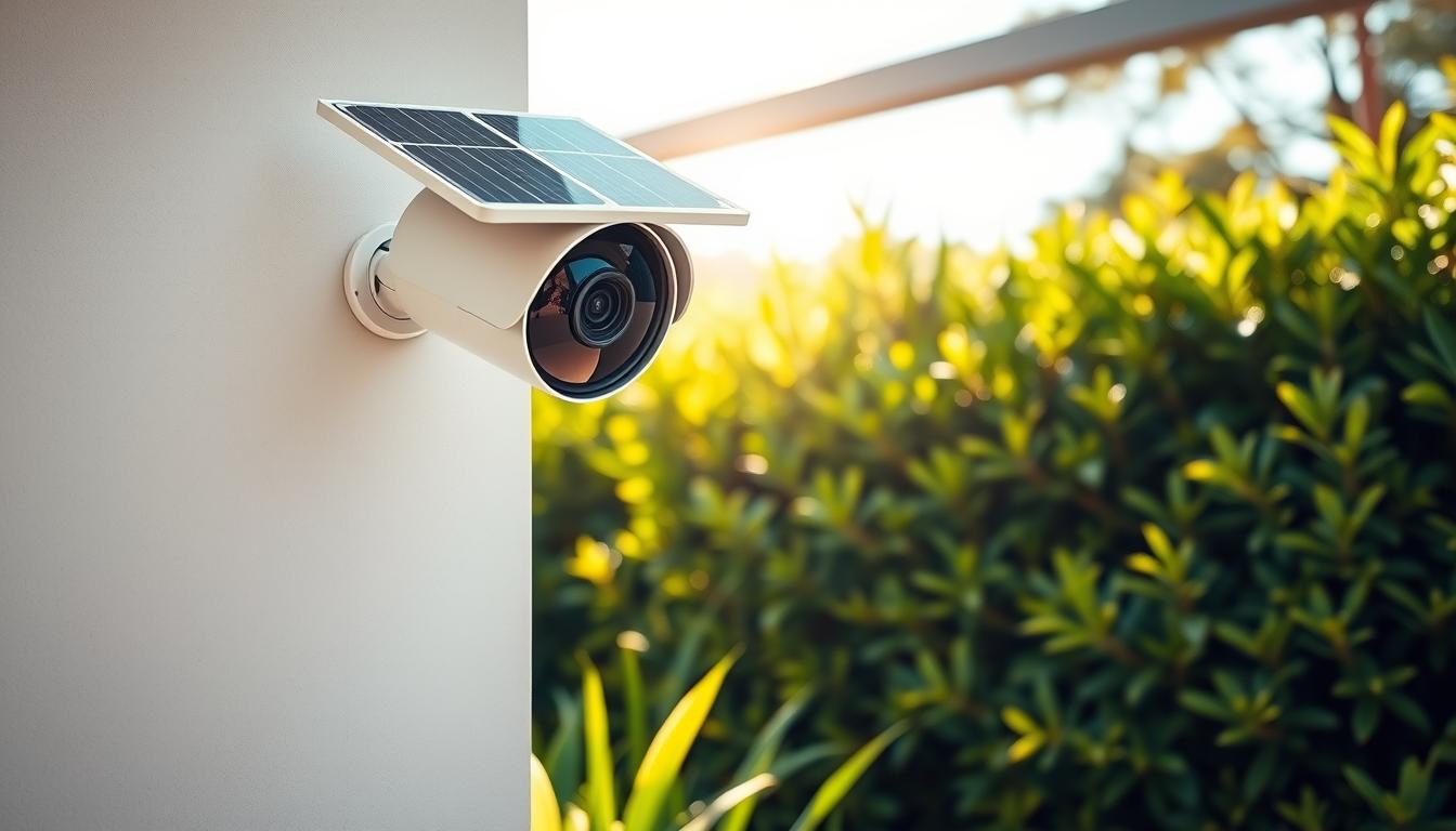 solar-powered security cameras