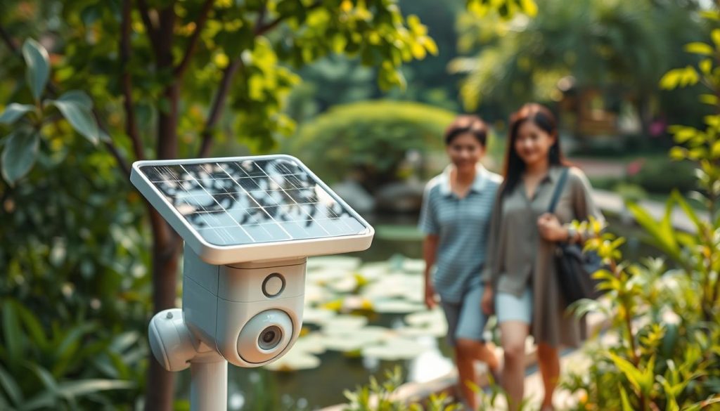 solar-powered security for specific scenarios