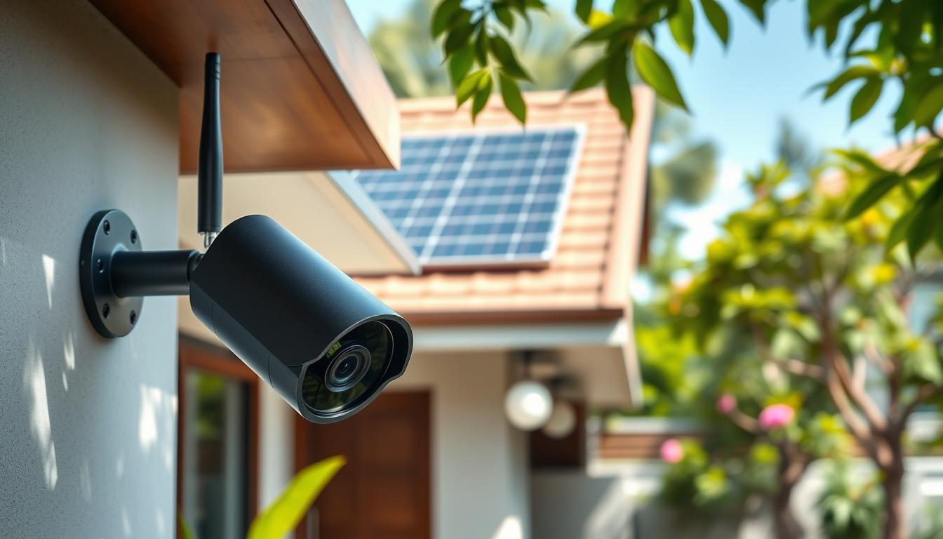 solar powered wifi cctv