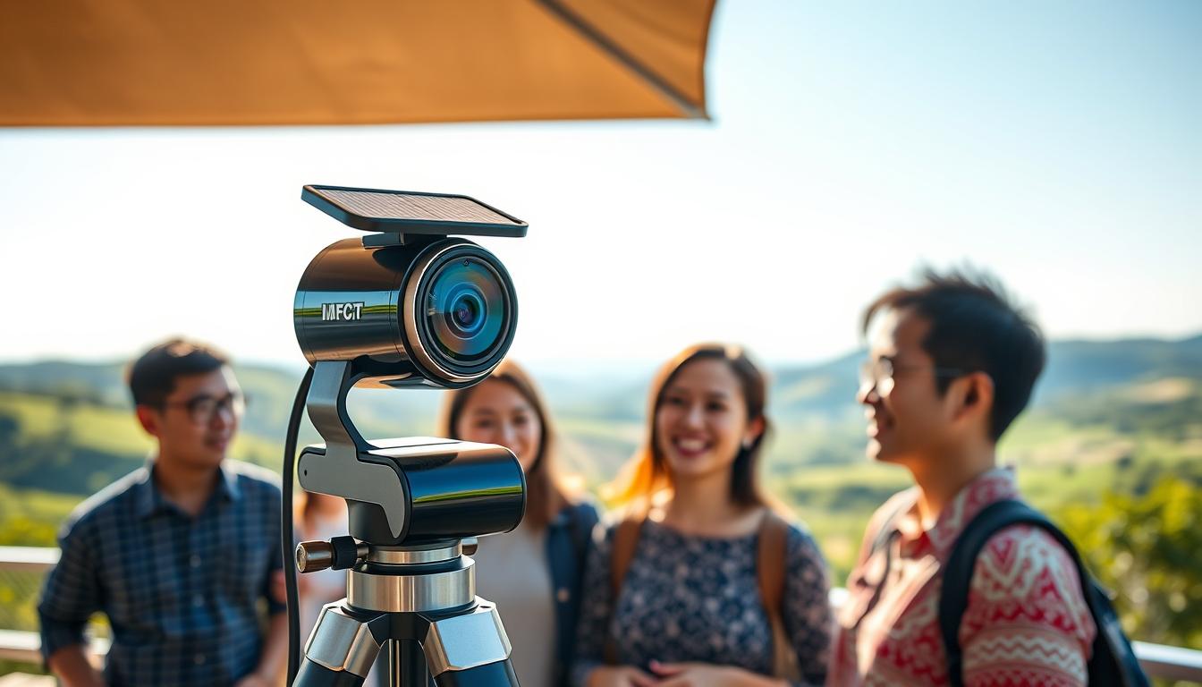solar powered wifi webcam