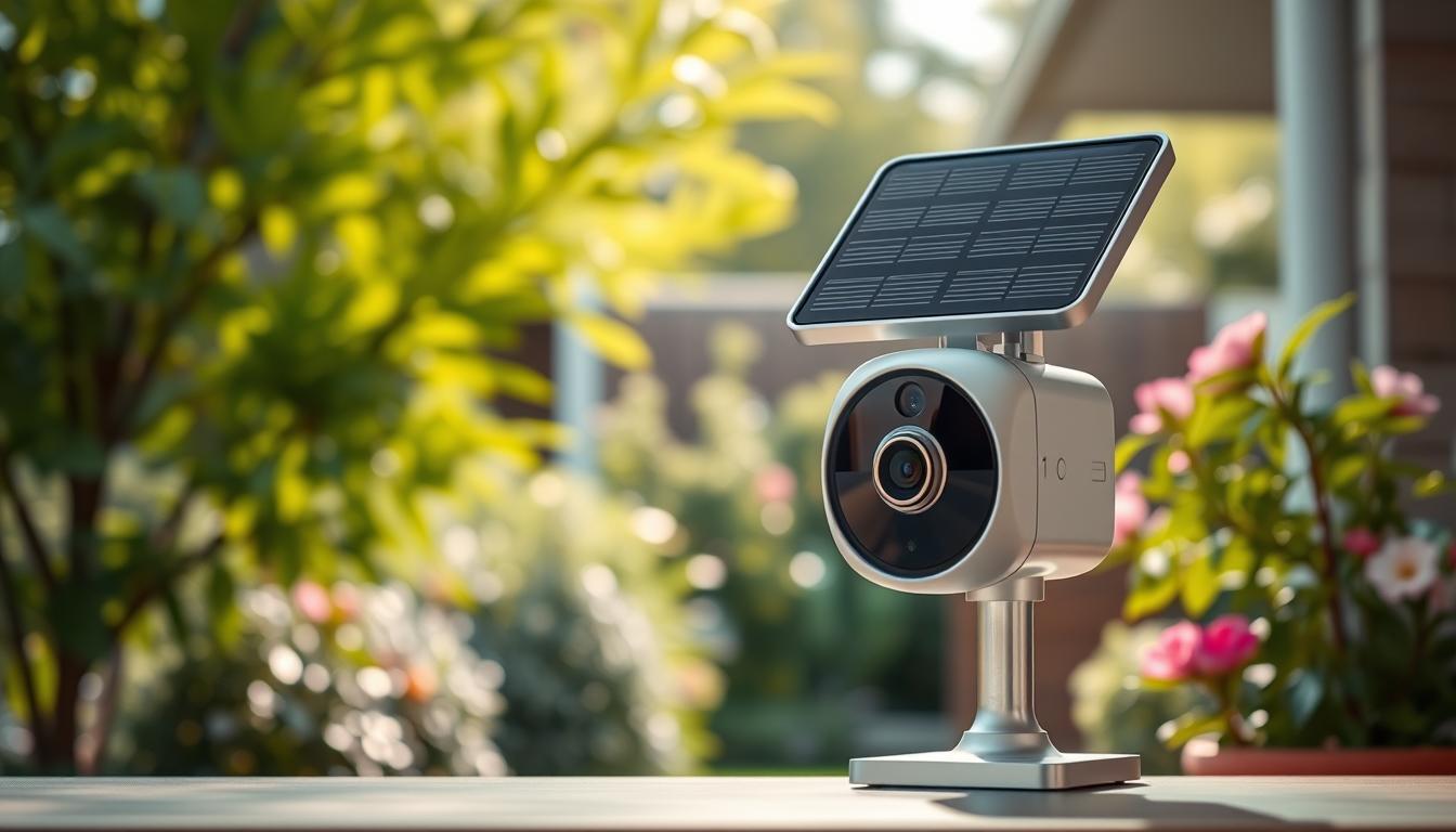 solar powered wireless ip camera