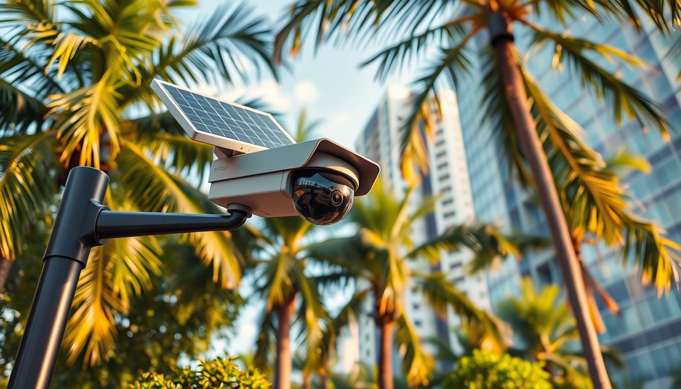 solar security camera