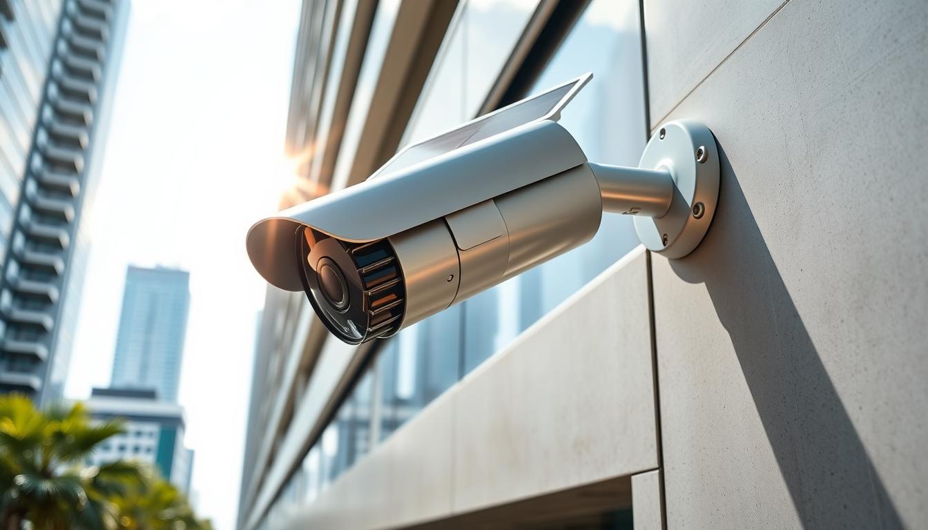 solar video surveillance