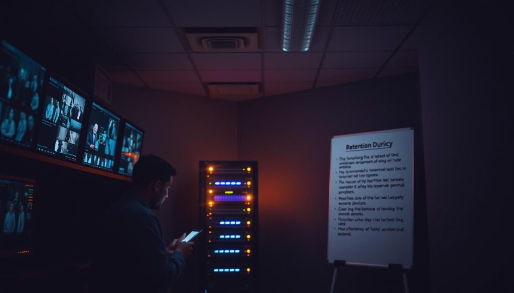 CCTV retention policy implementation