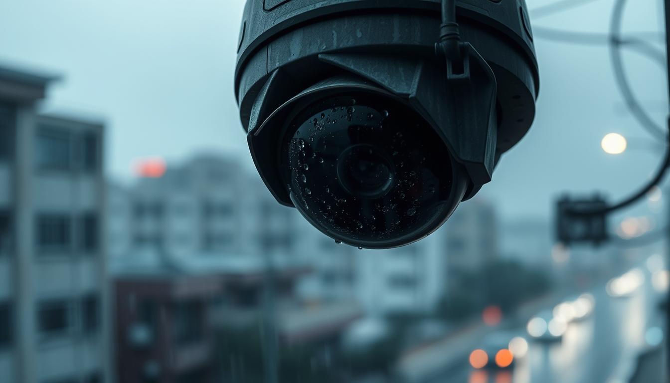 CCTV system in bad weather