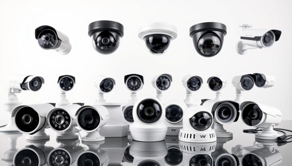 Waterproof CCTV models comparison