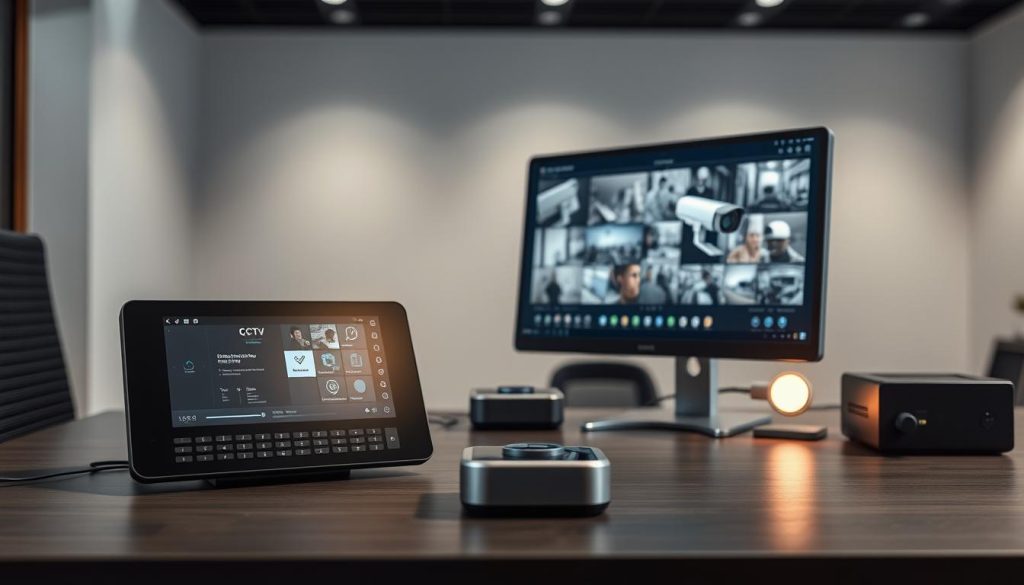 electronic CCTV status tools