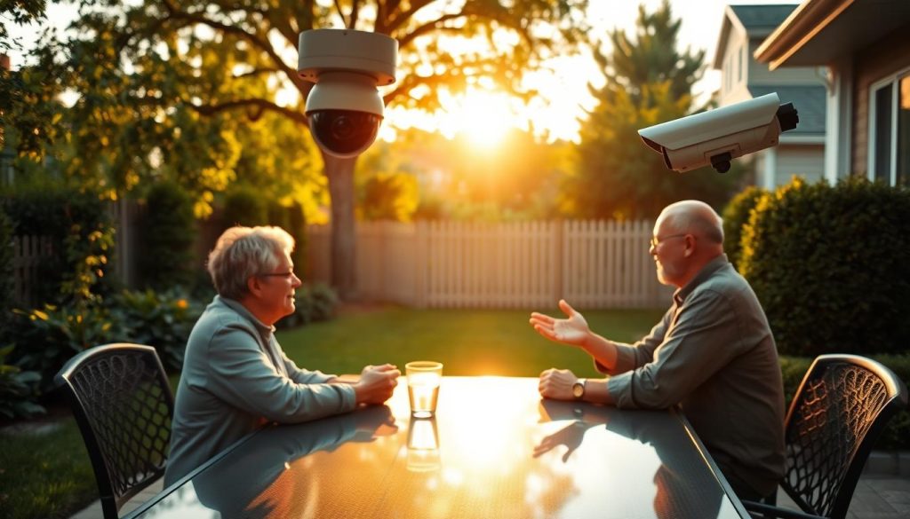 neighbor mediation for security camera disputes