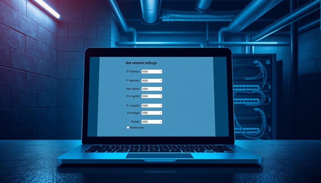 network settings for security cameras