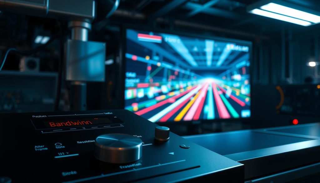 security camera bandwidth settings