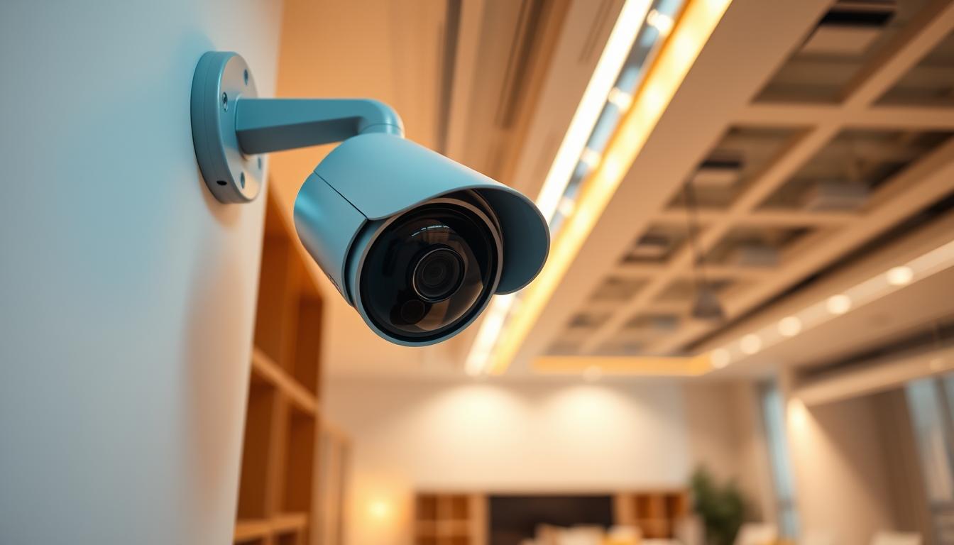 security camera installation