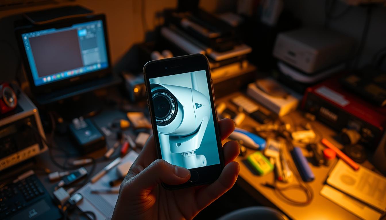 security cameras phone troubleshooting