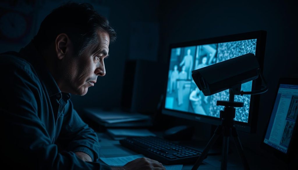 troubleshooting blurry CCTV footage