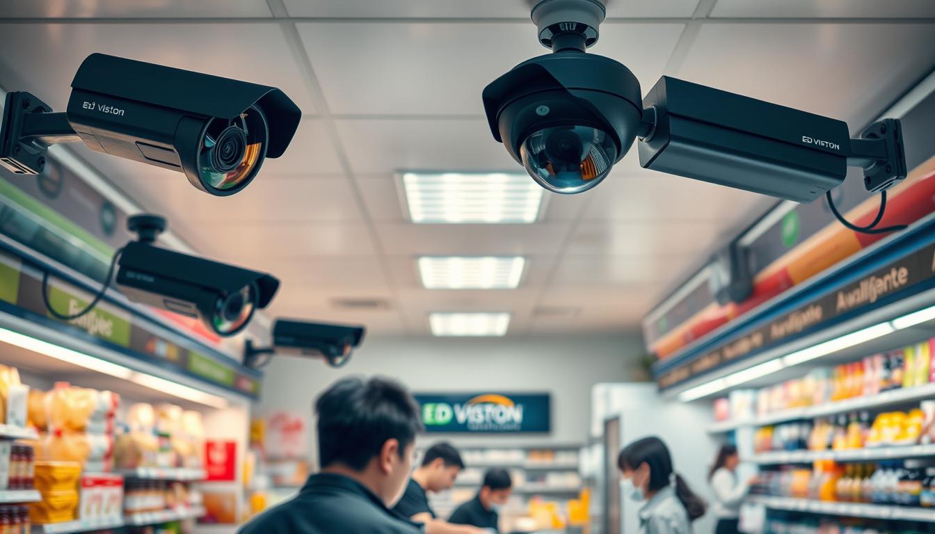 Convenience store security cameras