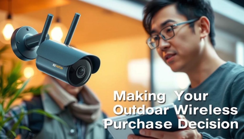final purchase decision security camera