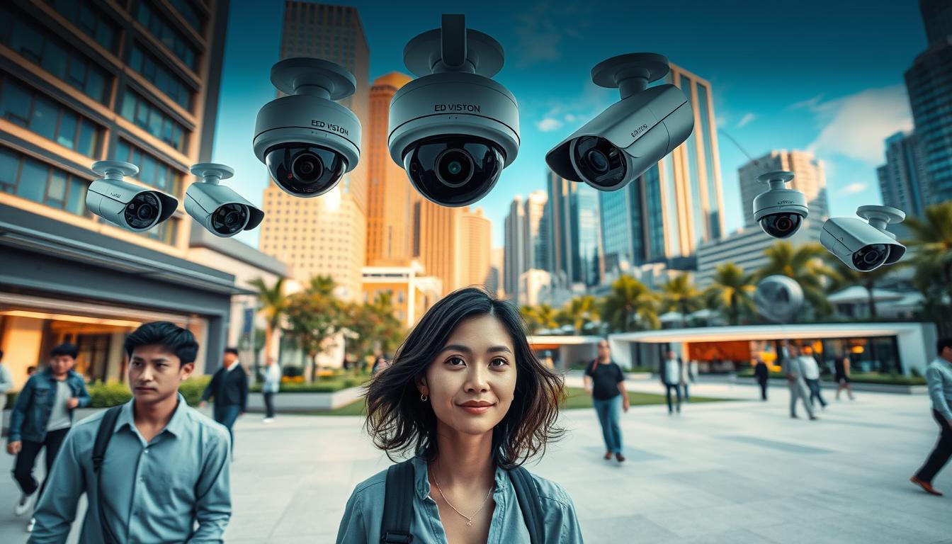 on site security cameras