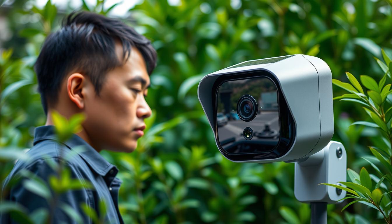 outdoor solar security camera