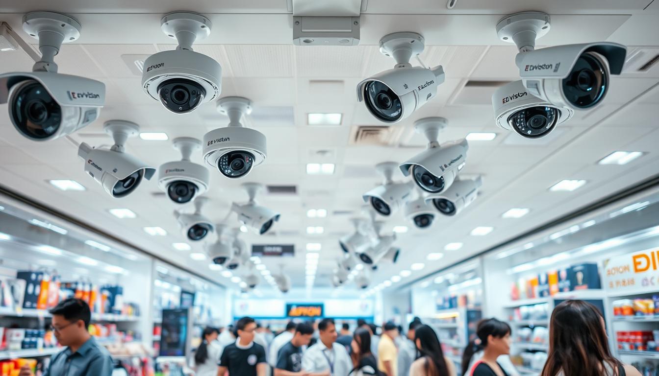 retail store security camera system