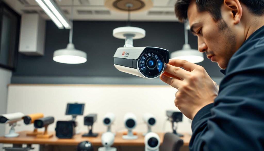 security camera selection process