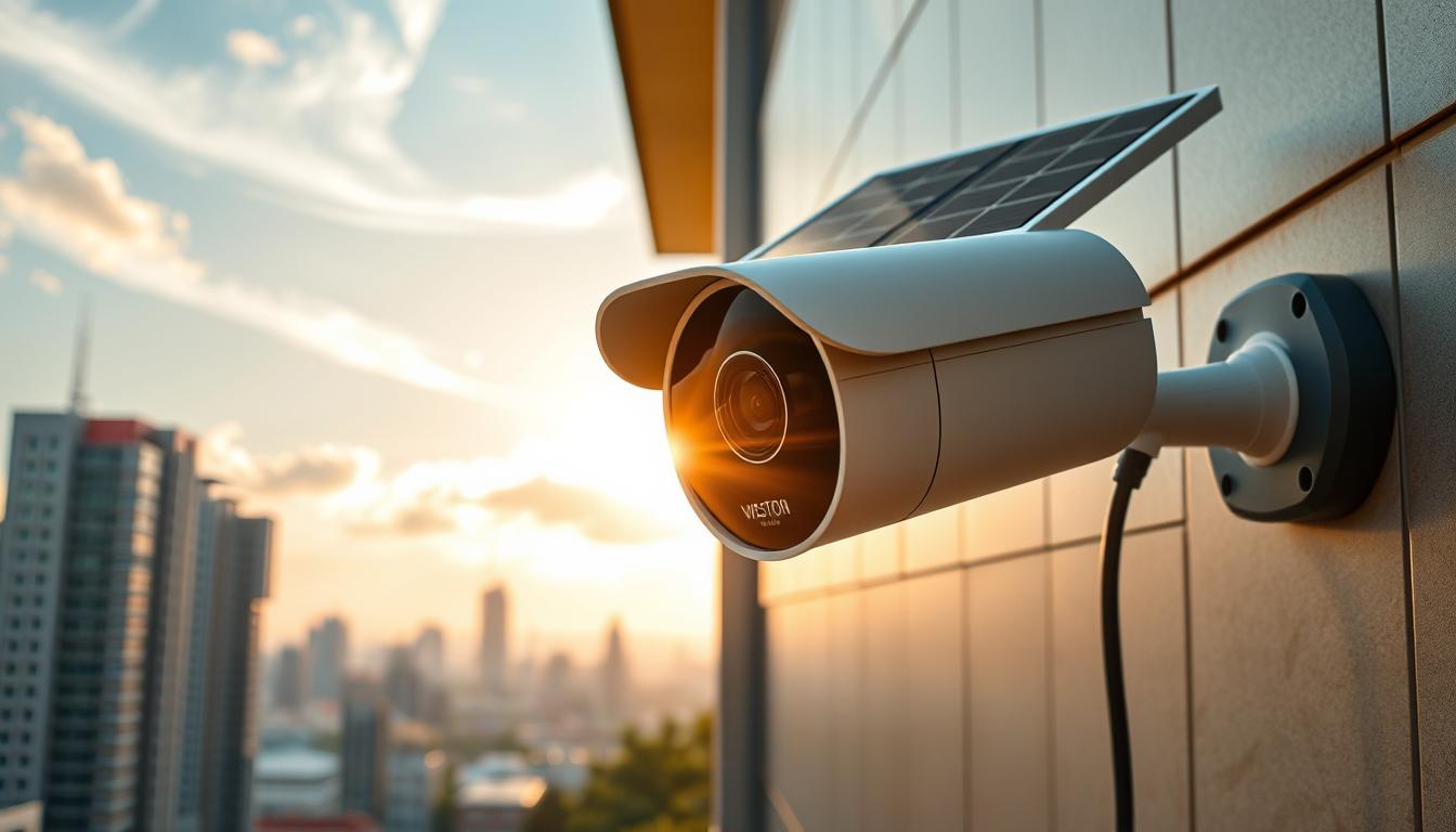 solar cellular security camera