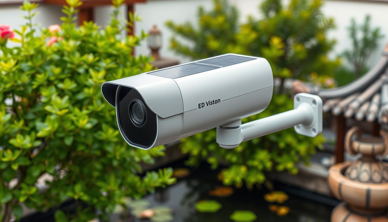 solar powered security camera