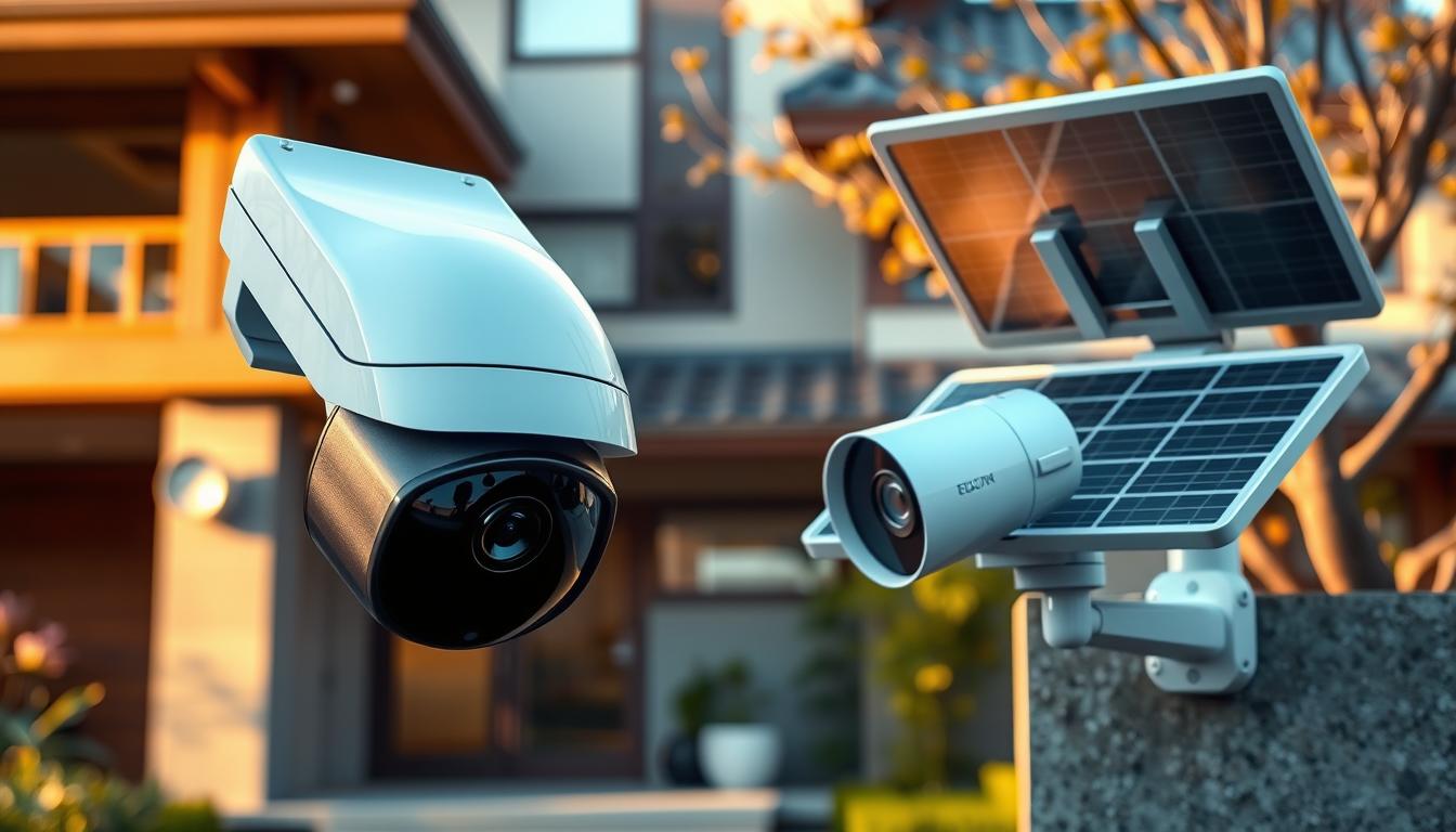 solar security camera system