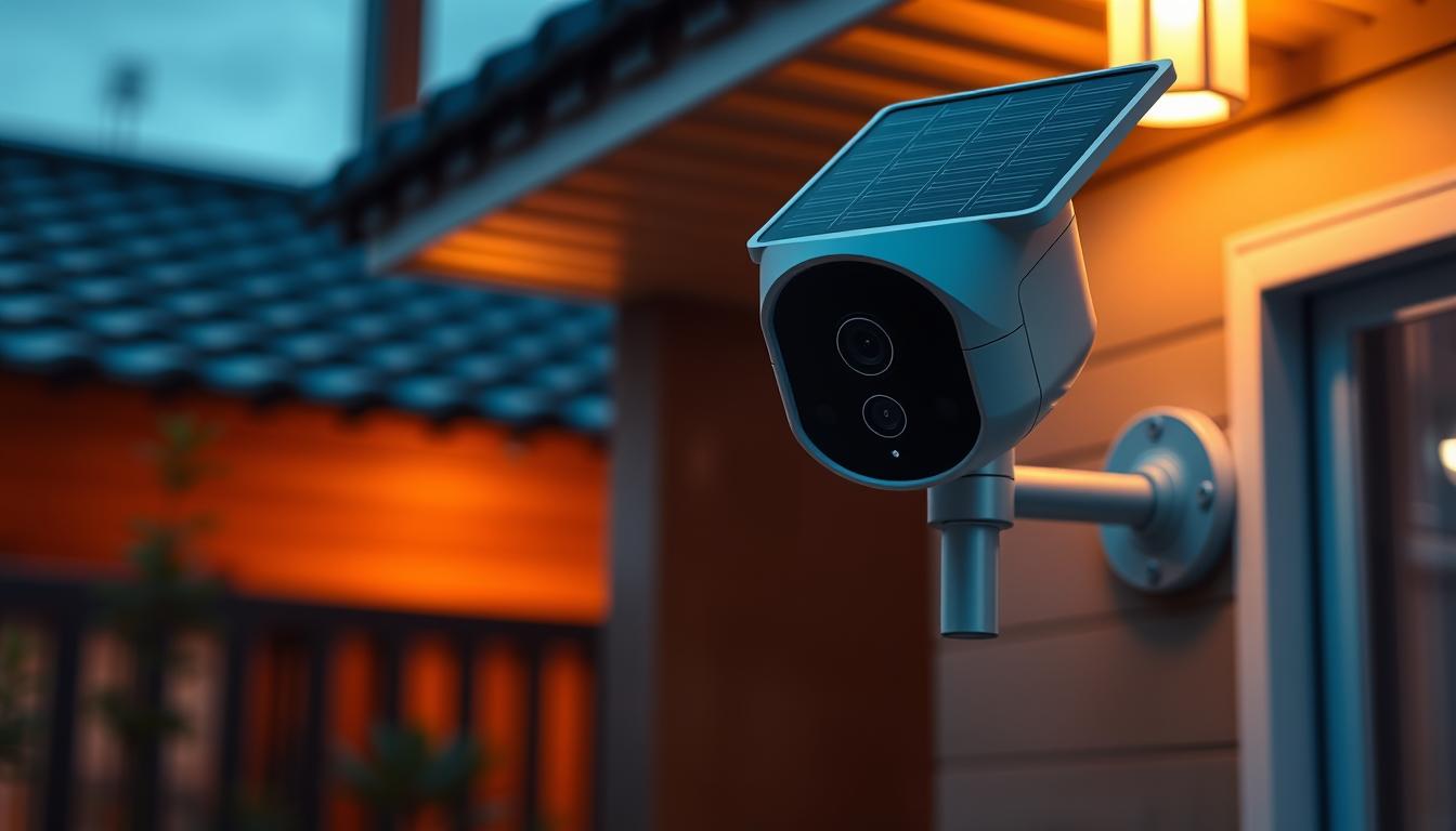 solar wireless security camera system