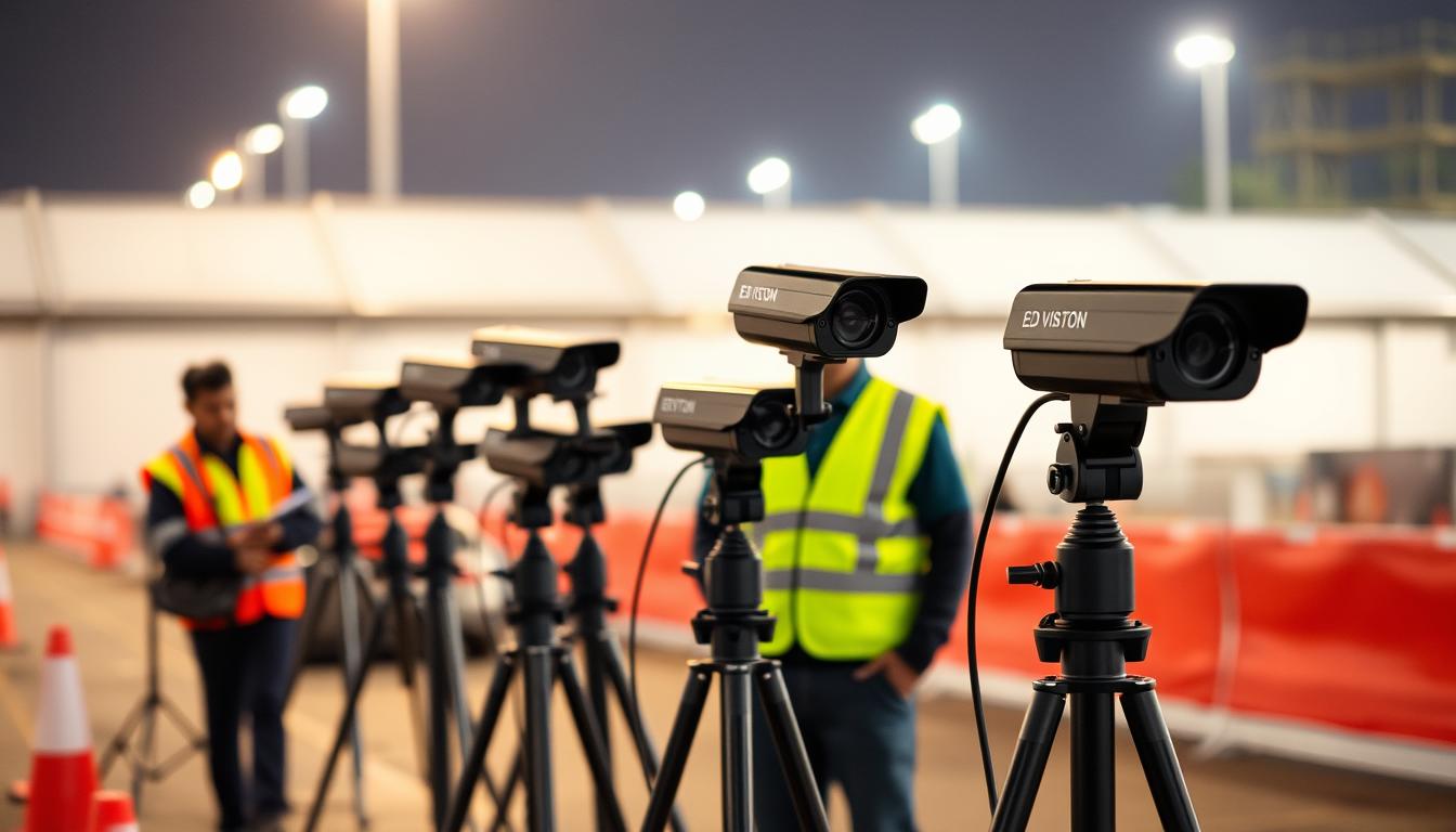 temporary site security cameras