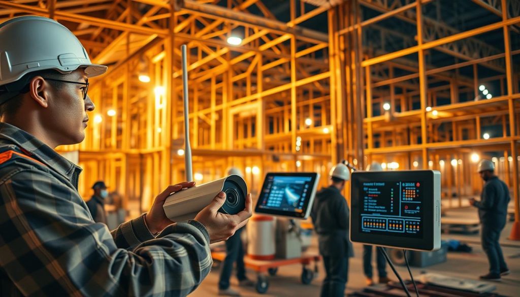 wireless security systems construction