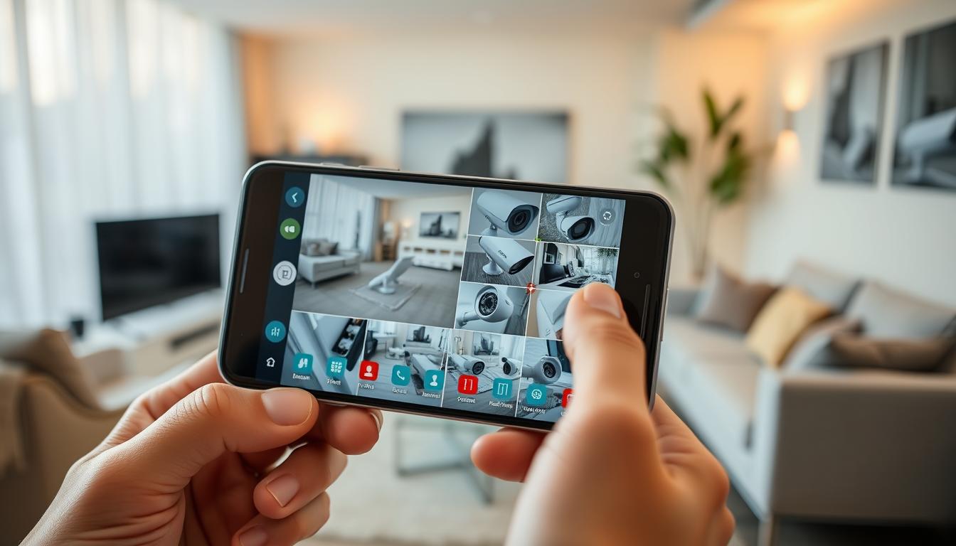 Android CCTV monitoring app