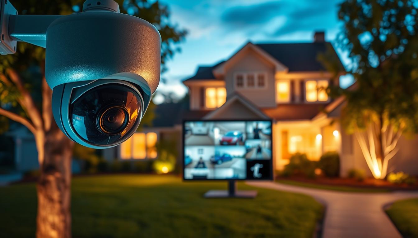 CCTV camera security system