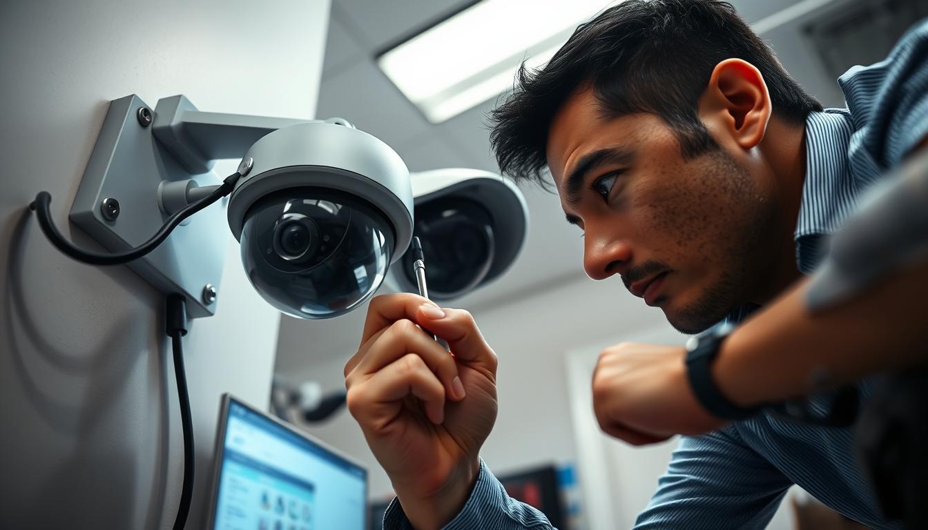 CCTV camera troubleshooting