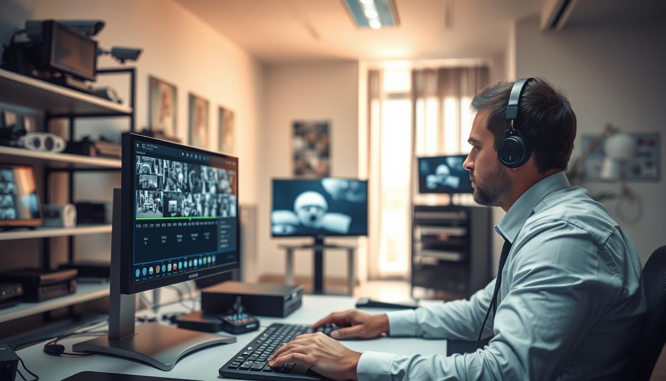 CCTV footage recovery process