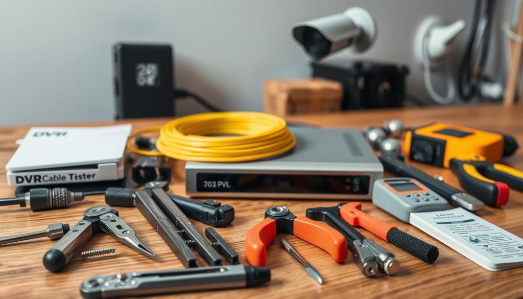 CCTV installation tools