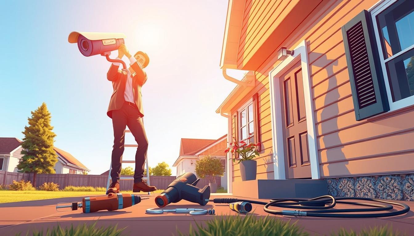 CCTV installation without WiFi