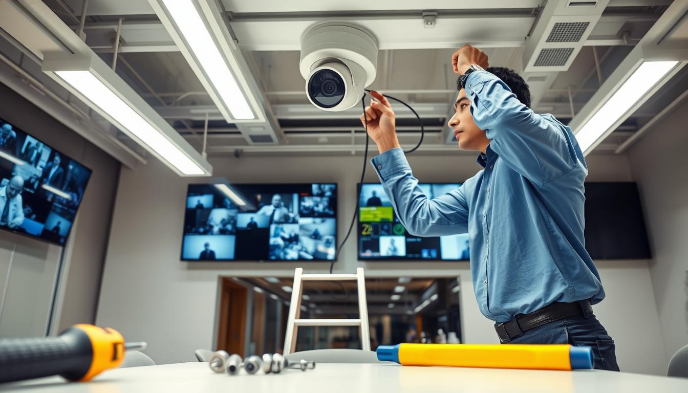 CCTV system installation and maintenance