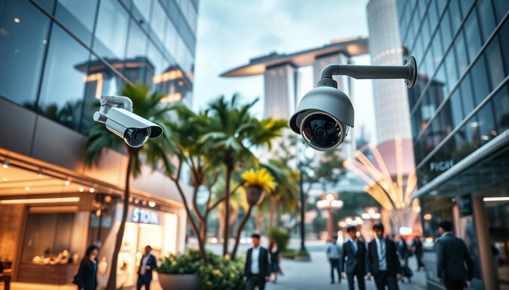 Singapore security camera placement environmental factors