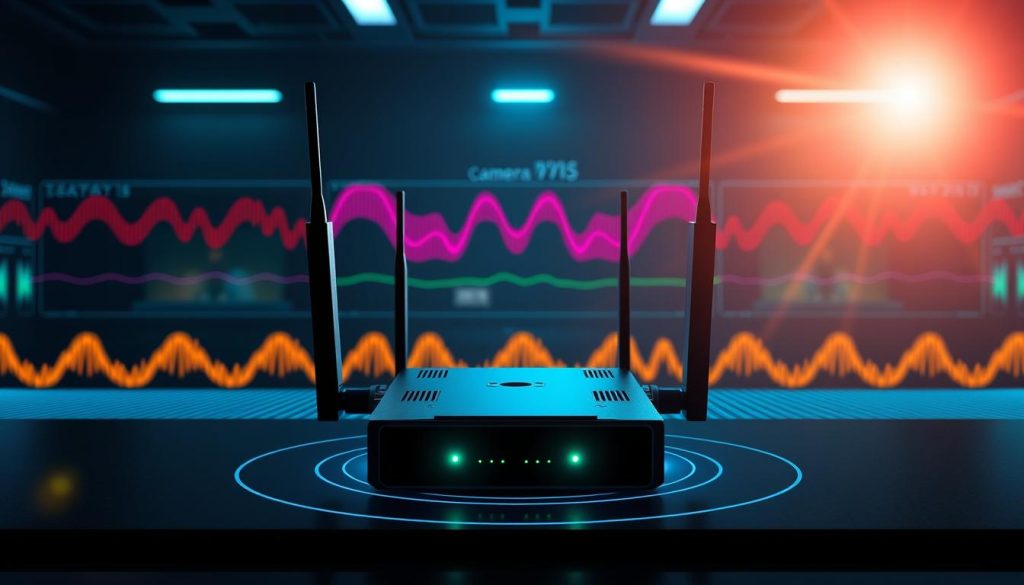 frequency range targeting for camera jammers
