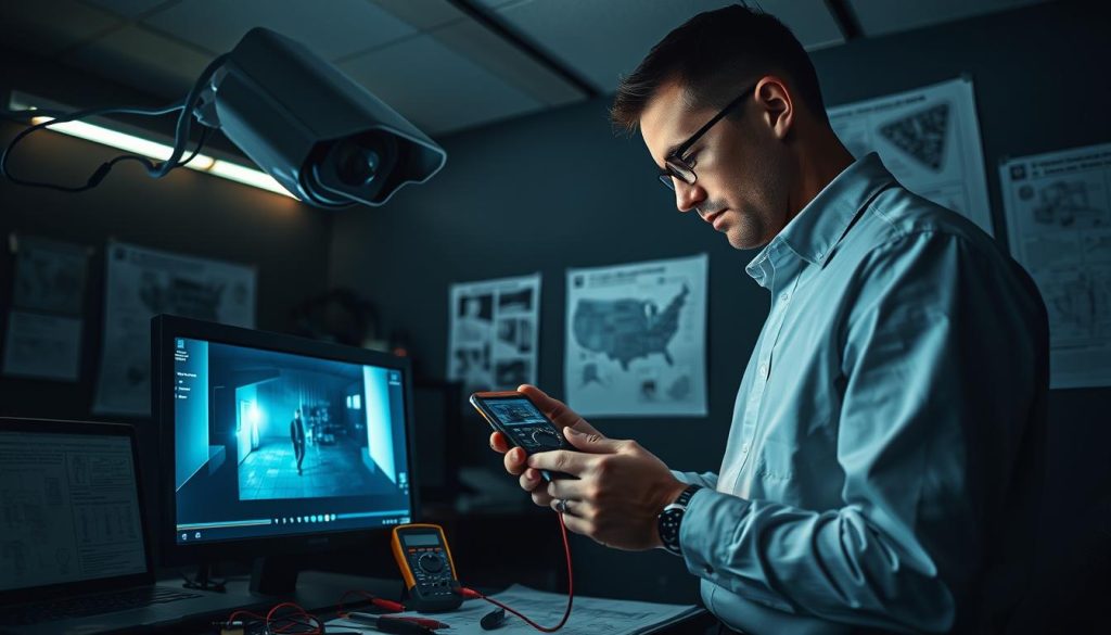 night vision troubleshooting voltage drop