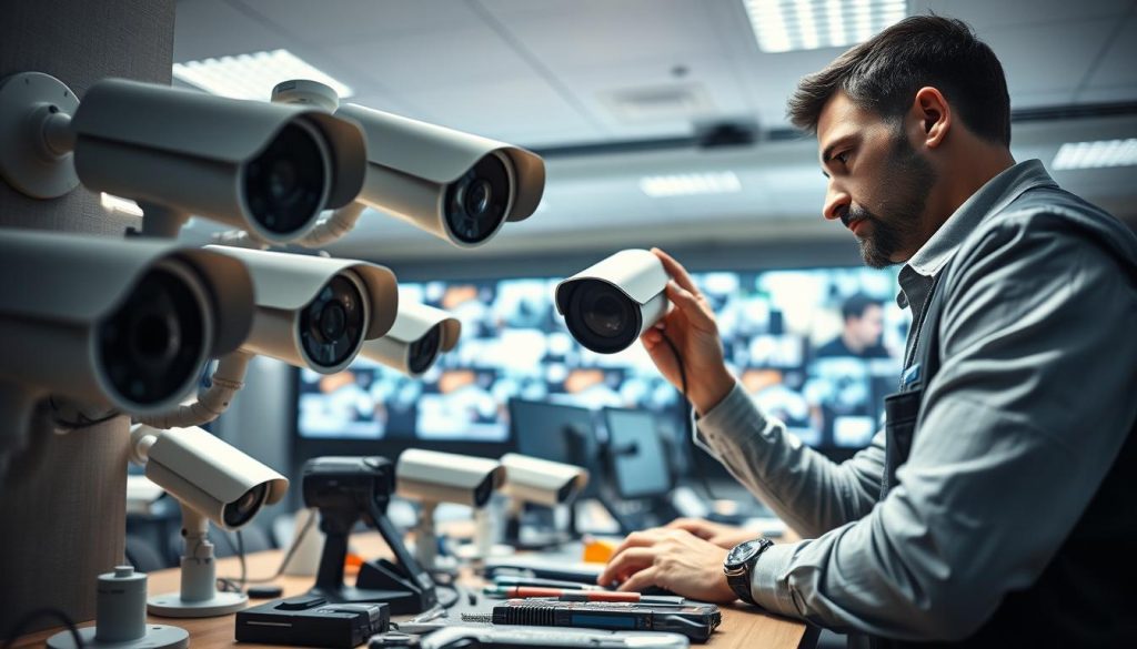 proactive security camera maintenance