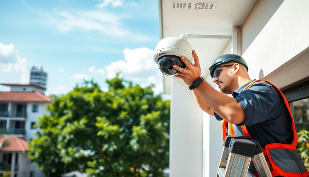 professional CCTV installation Singapore