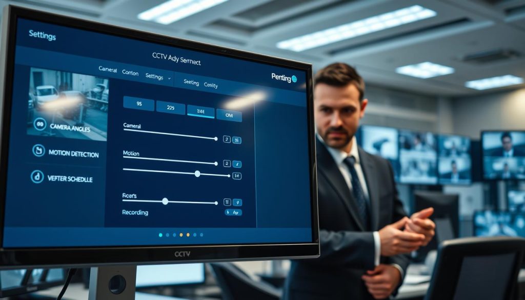 security camera system settings