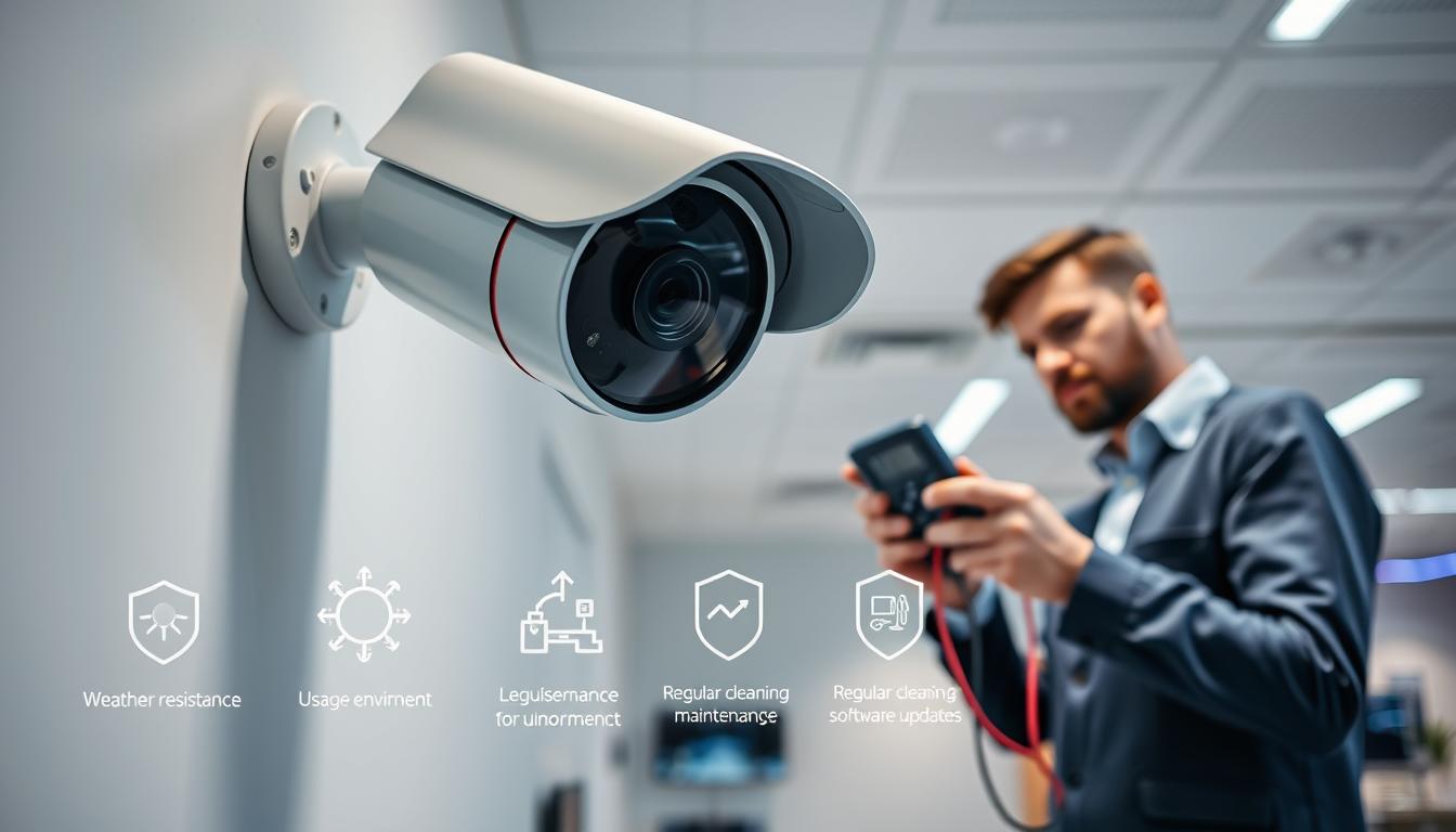 CCTV camera lifespan and maintenance factors